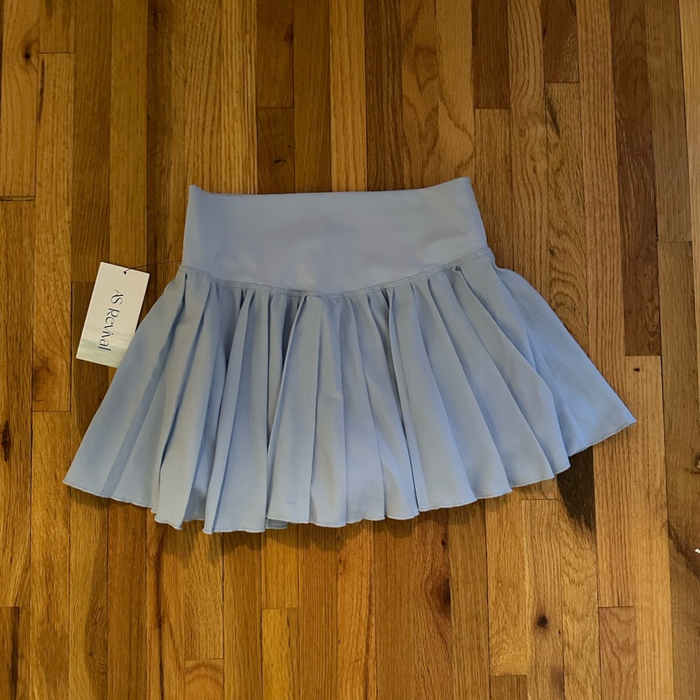 NWT Altar’d State AS Revival Tennis/Pickleball Light Blue Skort